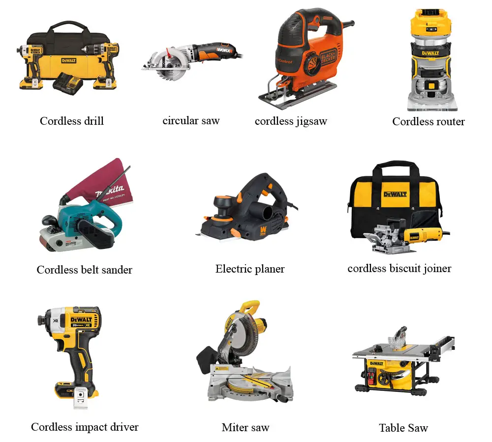10 Basic Power Tools for Woodworking: The Essentials